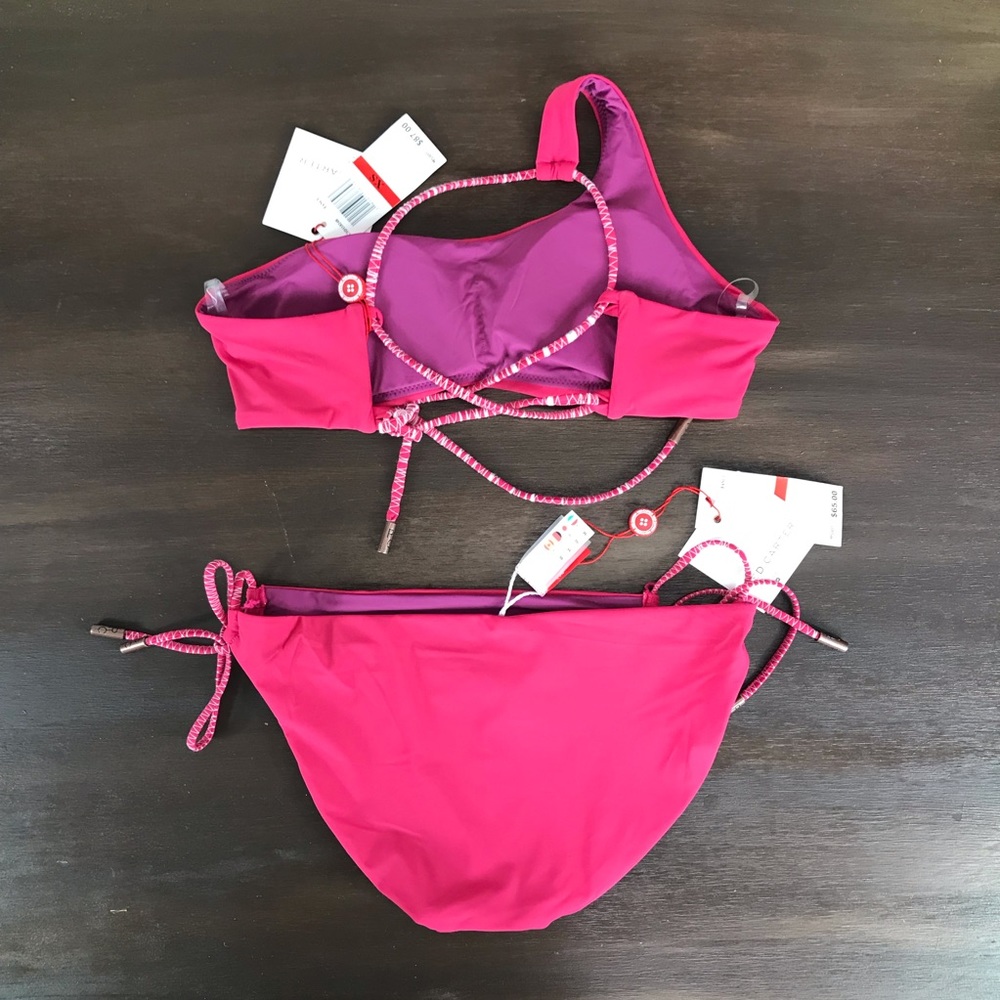 Red Carter Splice & Dice bikini - Picture 4 of 6